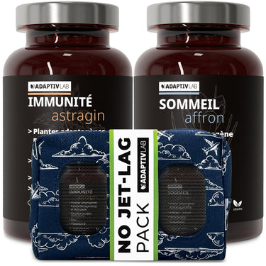 NO JET-LAG Duo: IMMUNITÉ Astragin® + SOMMEIL Affron®