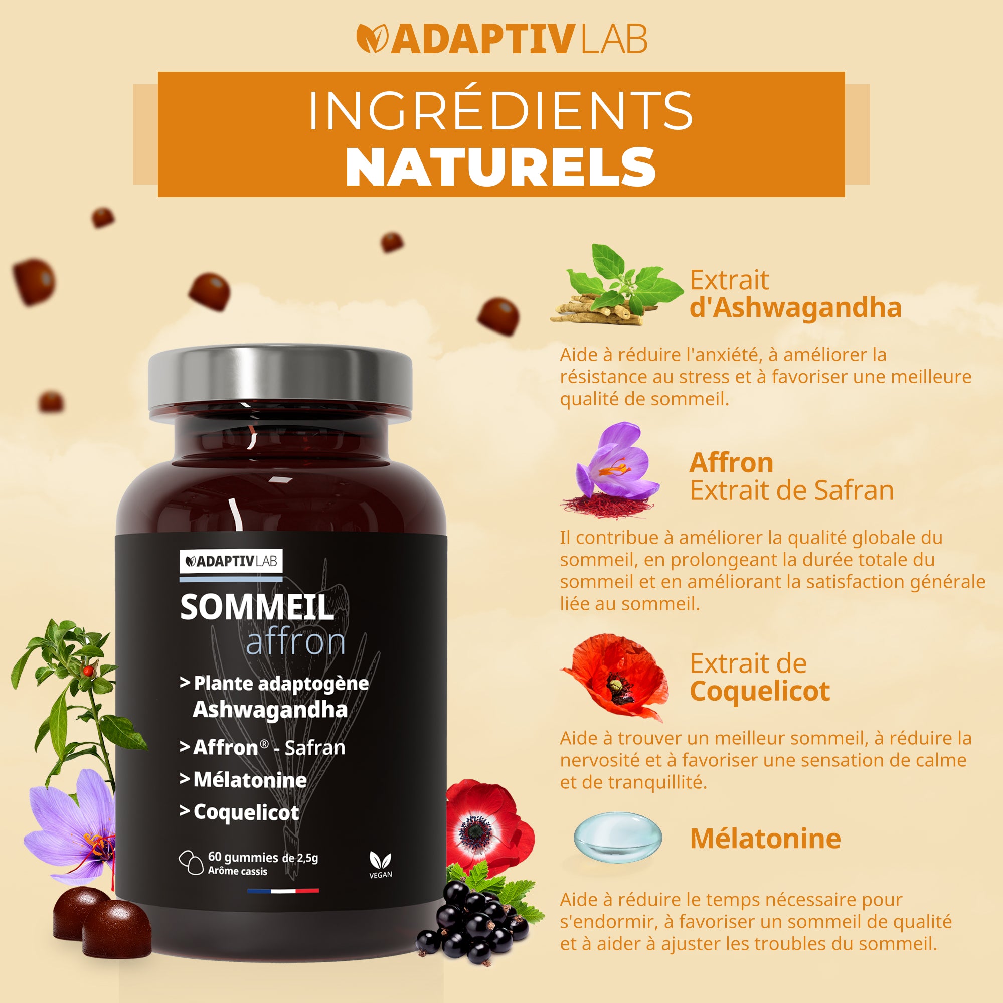 NO JET-LAG Duo: IMMUNITÉ Astragin® + SOMMEIL Affron®